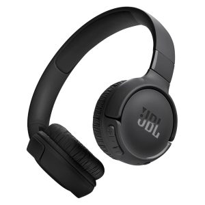JBL Tune 520BT wireless on-ear headphones with Pure Bass Sound and 57-hour battery life.