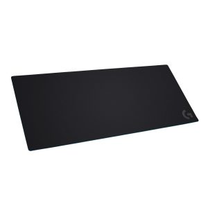Logitech G840 XL Cloth Gaming Mouse Pad with a rubber base and performance-tuned surface