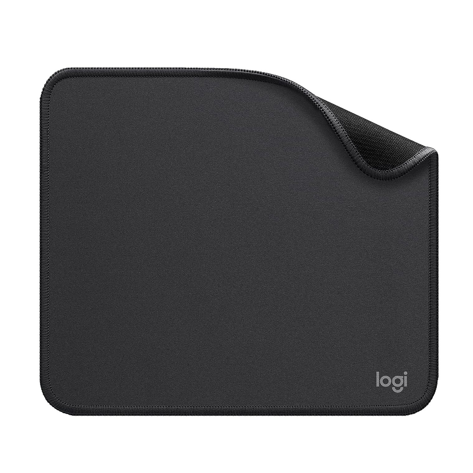 Logitech Mouse Pad - Studio Series with spill-resistant coating and anti-slip base.