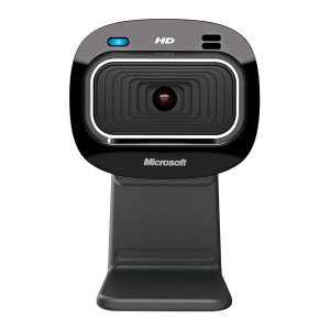 Microsoft LifeCam HD-3000 Webcam with Noise Cancelling Microphone and Light Correction