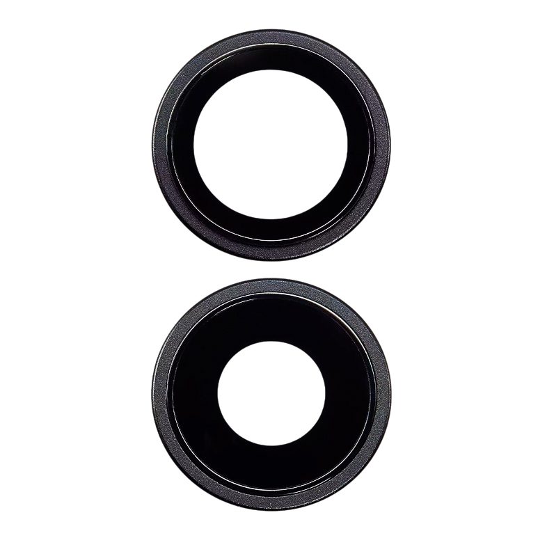Premium Aftermarket Back Camera Lens with Bracket and Bezel for iPhone 16