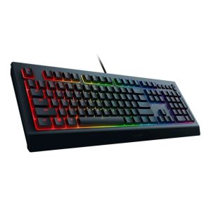 Razer Cynosa V2 Gaming Keyboard with RGB lighting and spill-resistant design.