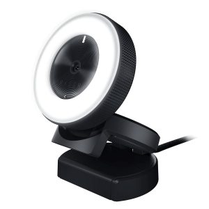 Razer Kiyo Streaming Webcam with Adjustable Ring Light and Autofocus for Gaming and Streaming