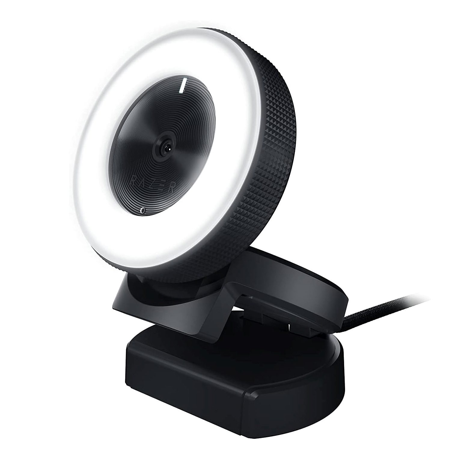 Razer Kiyo Streaming Webcam with Adjustable Ring Light and Autofocus for Gaming and Streaming