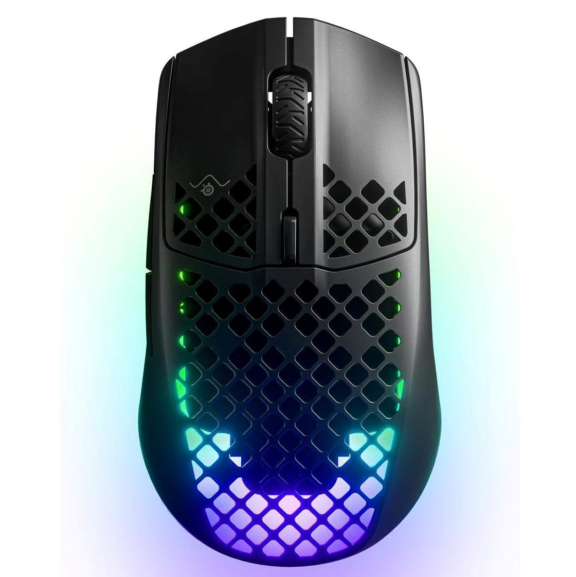 SteelSeries Aerox 3 Wireless Gaming Mouse with lightweight design and TrueMove Air sensor.
