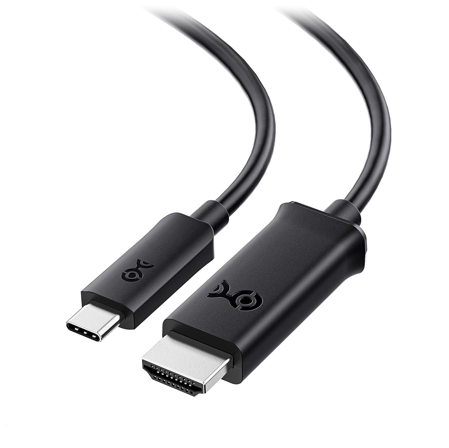 Cable Matters USB-C to HDMI Cable 6 ft in Black with 4K@60Hz support.