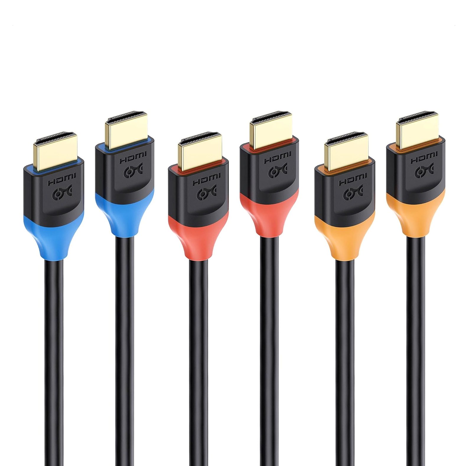 Cable Matters Ultra High-Speed 8K HDMI Cable with HDR and eARC, 3-Pack.