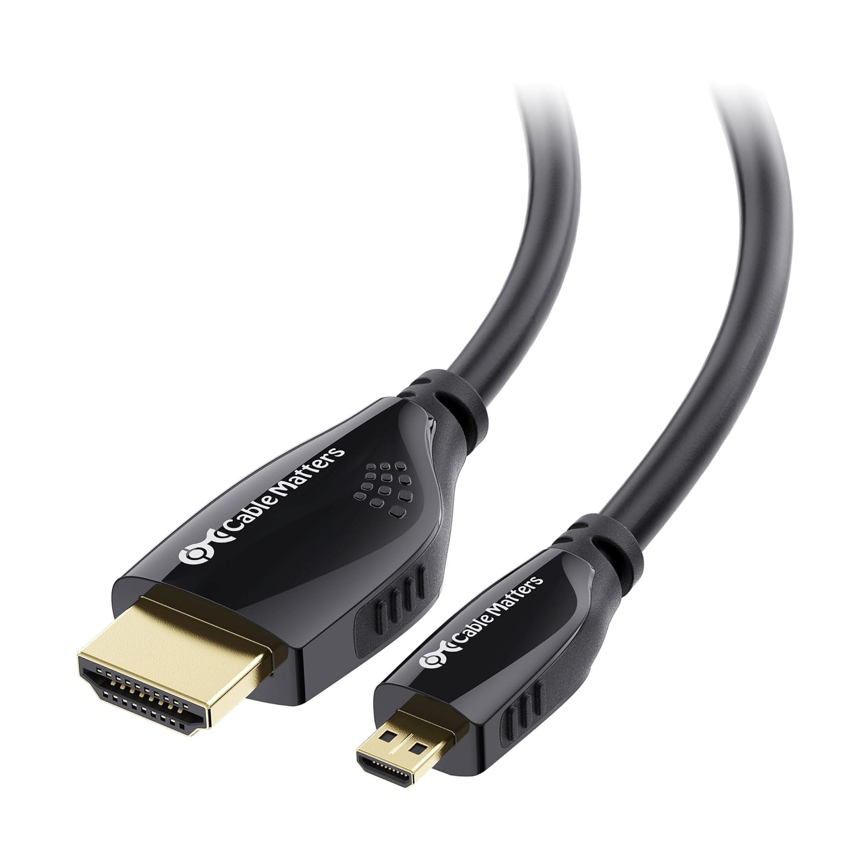 Cable Matters Micro HDMI to HDMI Cable 10ft for 4K UHD devices