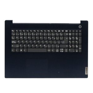 Lenovo 5CB0X56813 C-Cover with Canadian French English Non-Backlit Keyboard in Abyss Blue for IdeaPad 3-17IML05 (81WC) and 3-17IIL05 (81WF)