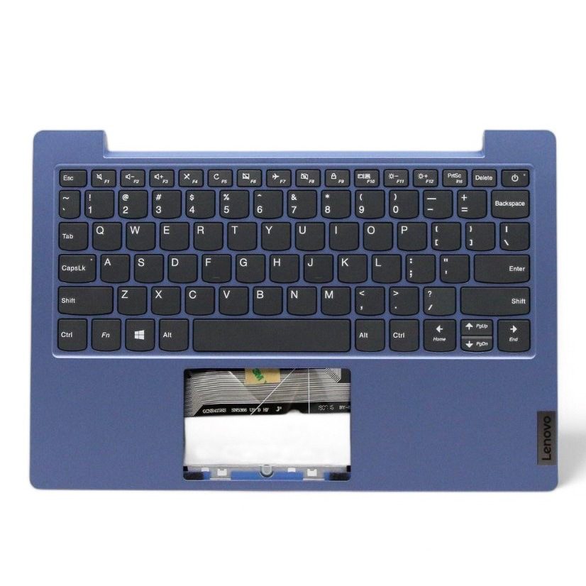 Lenovo 5CB0X56930 C-Cover with Keyboard, USA English, Ice Blue, Non-Backlight for IdeaPad 1-11IGL05