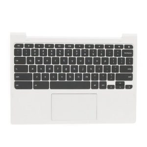 Lenovo 5CB1C05199 C-Cover with USA English Backlit Keyboard in Blizzard White for IdeaPad Flex 3 CB-11M735 Laptop (82HG)