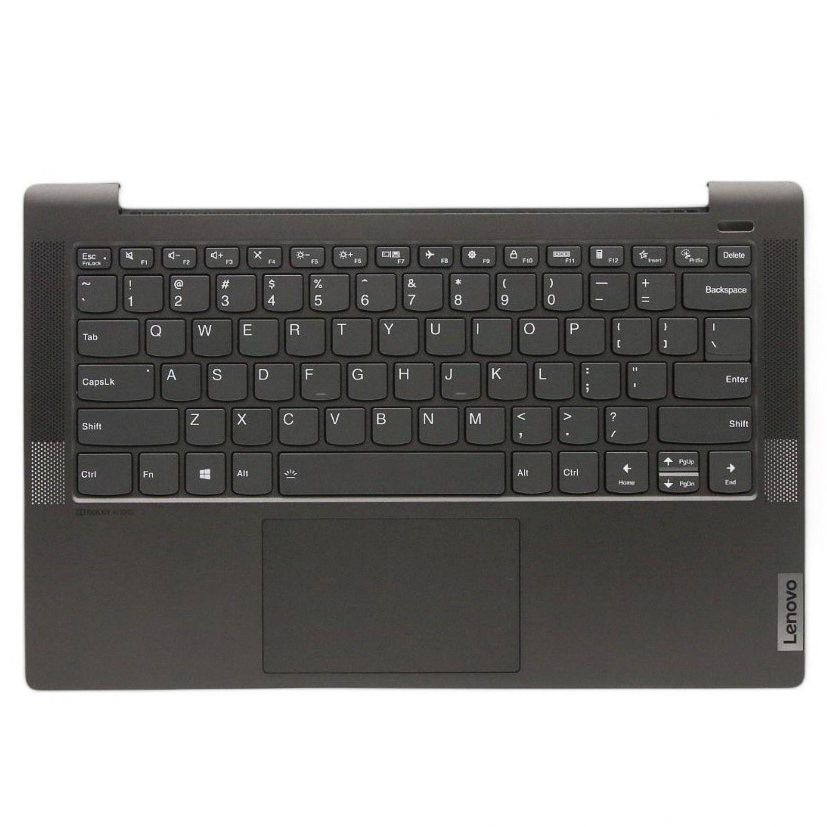 Lenovo 5CB1C13431 C-Cover with Keyboard, Black, Backlight, Fingerprint Reader for IdeaPad 5-14ALC05