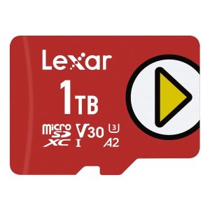 Lexar 1TB PLAY microSDXC Memory Card – High-Speed UHS-I for Gaming, 4K Video, and Expanded Storage.