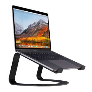 Twelve South Curve Laptop Stand in Matte Black