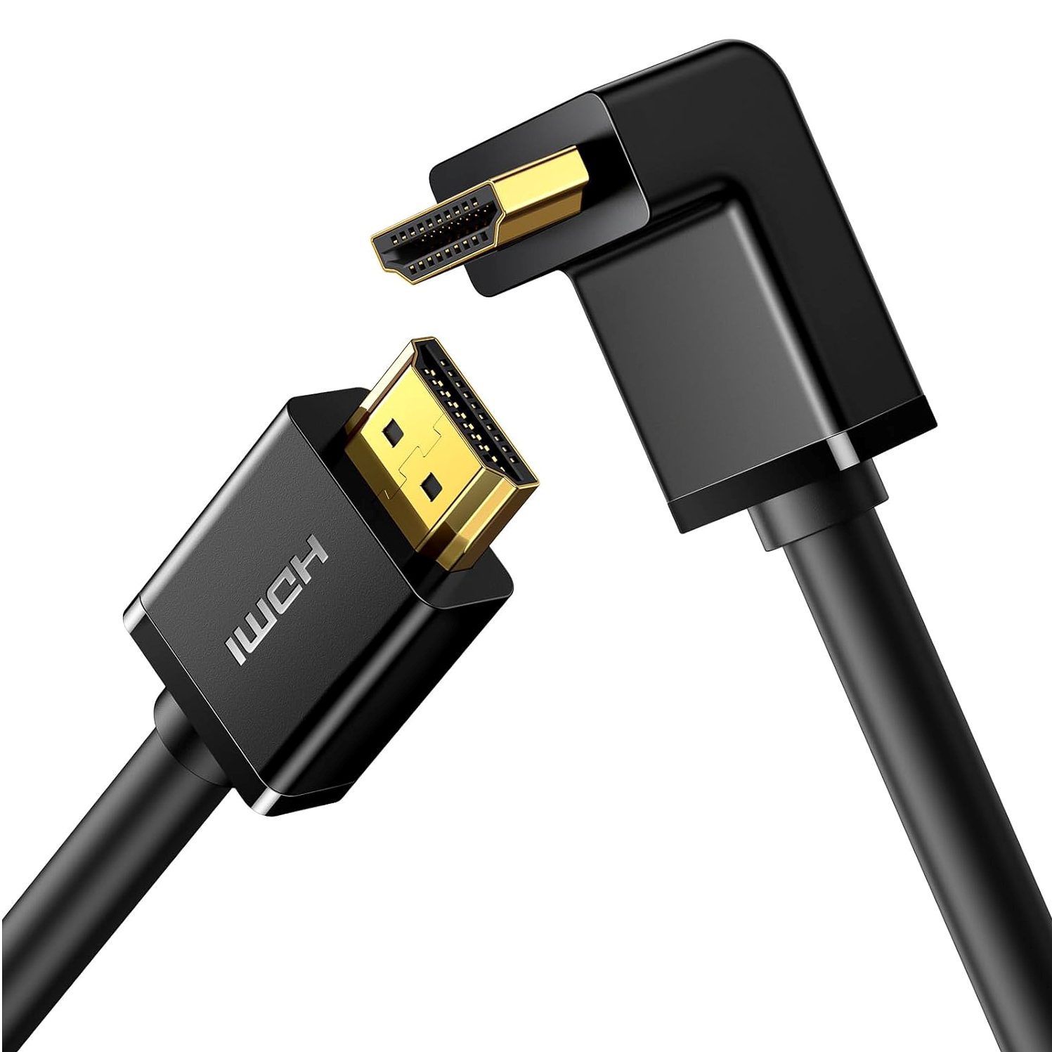 UGREEN 90° HDMI Cable 4K 60Hz Right Angle Design Compatible with TVs, Monitors, PS5, Xbox, and More