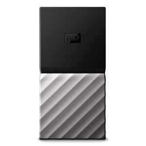 WD 2TB My Passport SSD External Portable Drive, black with USB 3.1 compatibility