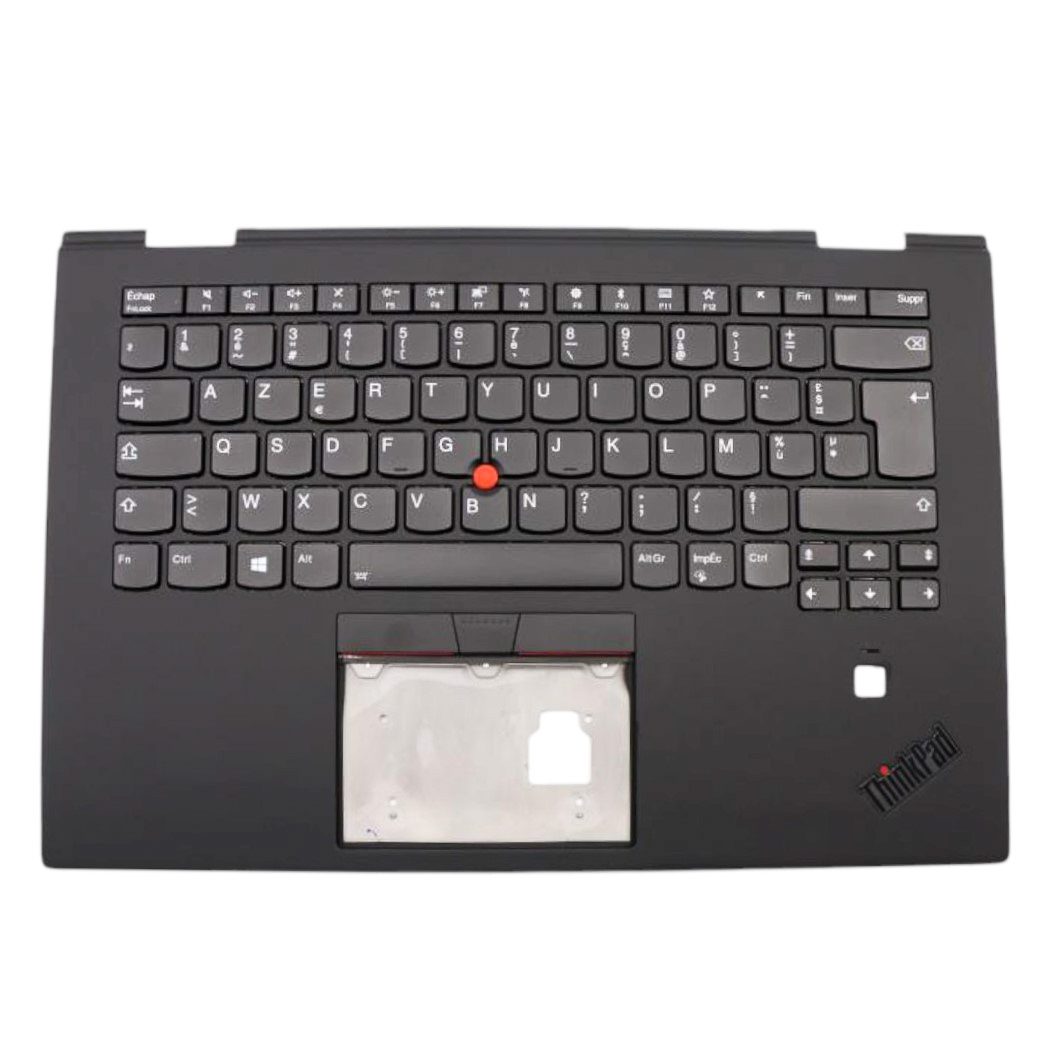 Lenovo 01LX791 C-Cover with French Keyboard in Black for ThinkPad X1 Yoga 3rd Gen Laptop (20LD, 20LE, 20LF, 20LG)