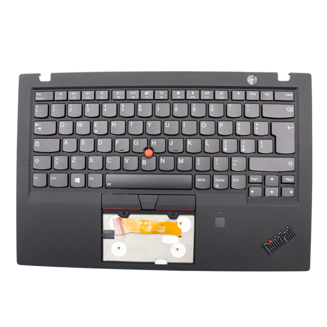 Lenovo 01YR584 C-Cover with Italian Backlit Keyboard in Black