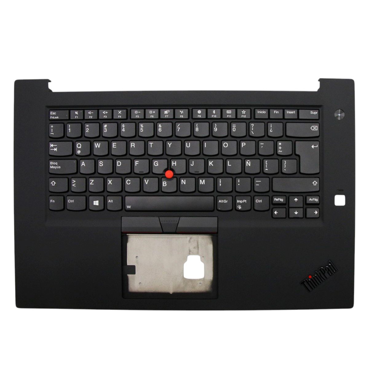 Lenovo 01YU816 C-Cover with Spanish LA Keyboard for ThinkPad P1 Gen 1 (20MD, 20ME) and X1 Extreme 1st Gen (20MF, 20MG)