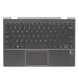 Lenovo 5CB0Q12259 C-Cover with USA English Backlit Keyboard in Iron Grey for IdeaPad Yoga 720-12IKB