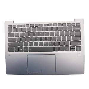 Lenovo 5CB0Q59403 C-Cover with USA English Backlit Keyboard, Fingerprint Sensor, and Touchpad for IdeaPad 720S-13ARR Laptop (81BR)