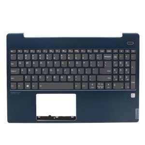Lenovo 5CB0U42628 C-Cover with USA English Backlit Keyboard in Abyss Blue for IdeaPad S540-15IWL (81NE) and S540-15IML (81NG)