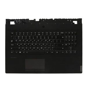 Lenovo 5CB0U42933 C-Cover with Hebrew Backlit Keyboard in Black for Legion Y540-17IRH (81Q4) and Y540-17IRH-PG0 (81T3)