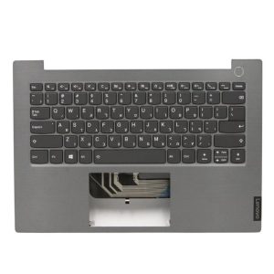 Lenovo 5CB0W44354 C-Cover with Hebrew Backlit Keyboard in Mineral Grey for ThinkBook 14-IML (20RV) and 14-IIL (20SL)