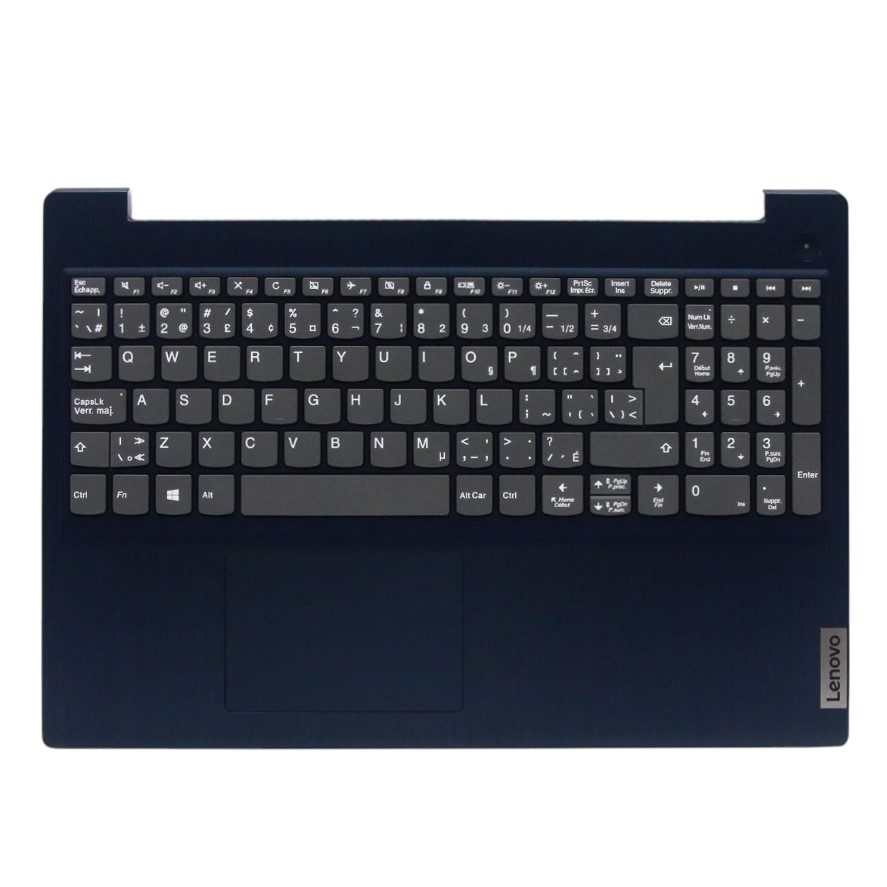 Lenovo 5CB0X57544 C-Cover with Canadian French-English Keyboard, Abyss Blue, Non-Backlit for IdeaPad 3-15