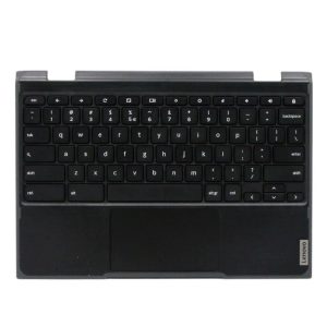 Lenovo 5CB0Z21543 C-Cover with US English Euro Keyboard, Non-Backlit for 300e Chromebook 2nd Gen AST