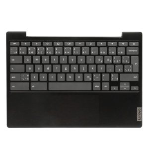 Lenovo 5CB0Z26755 C-Cover with Canadian French English Keyboard, Onyx Black for IdeaPad 3 CB-11IGL05