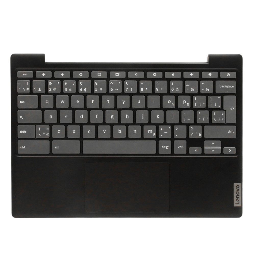 Lenovo 5CB0Z26755 C-Cover with Canadian French English Keyboard, Onyx Black for IdeaPad 3 CB-11IGL05