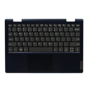 Lenovo 5CB0Z53029 C-Cover with USA English Keyboard in Abyss Blue for IdeaPad Flex 3-11ADA05