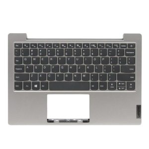 Lenovo 5CB0Z53063 C-Cover with USA English Non-Backlit Keyboard in Platinum Grey for IdeaPad 1-11ADA05 Laptop (82GV)