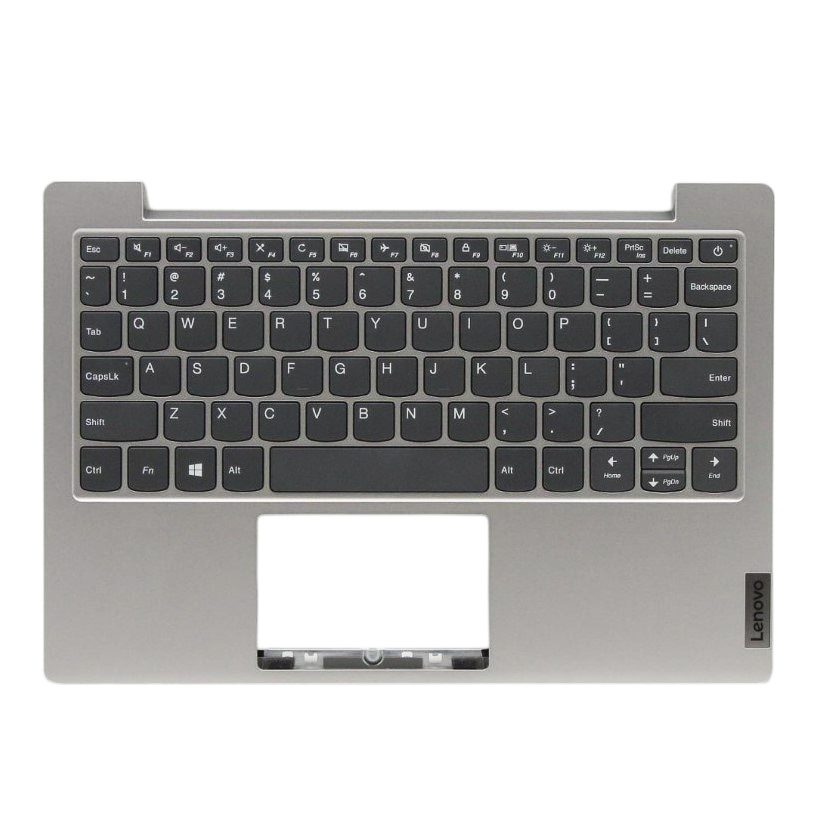 Lenovo 5CB0Z53063 C-Cover with USA English Non-Backlit Keyboard in Platinum Grey for IdeaPad 1-11ADA05 Laptop (82GV)