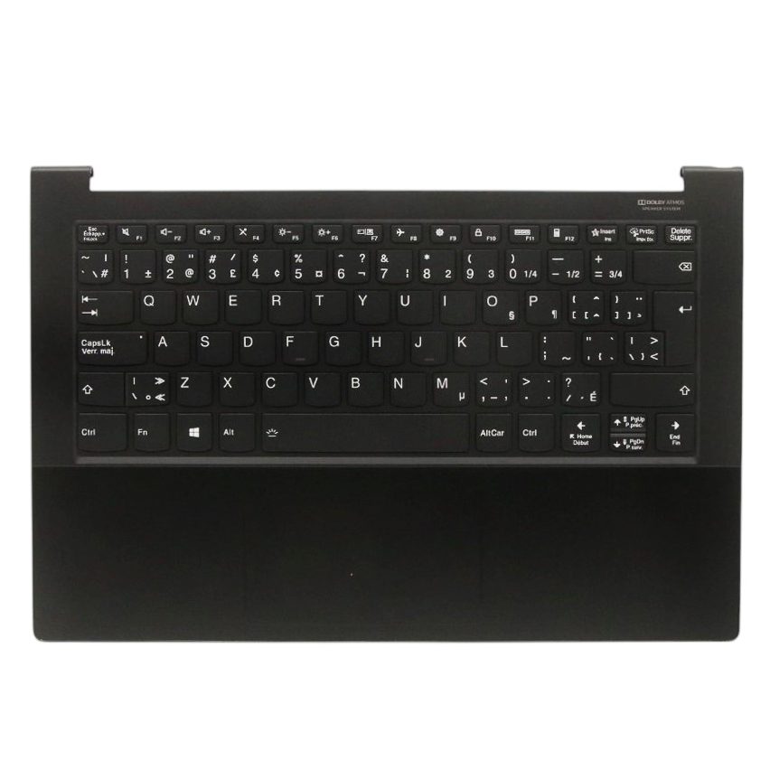 Lenovo 5CB0Z69780 C-Cover with Canadian French English Keyboard in Deep Black for Yoga 9-14ITL5