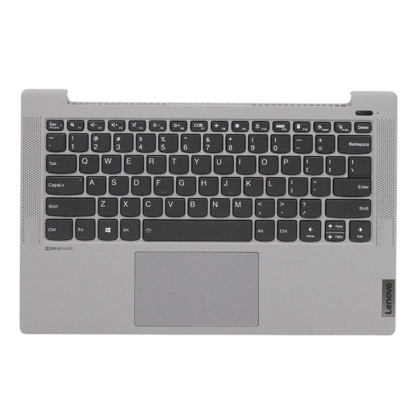 Lenovo 5CB1A13920 C-Cover with USA English Keyboard in Silver for IdeaPad 5-14ARE05