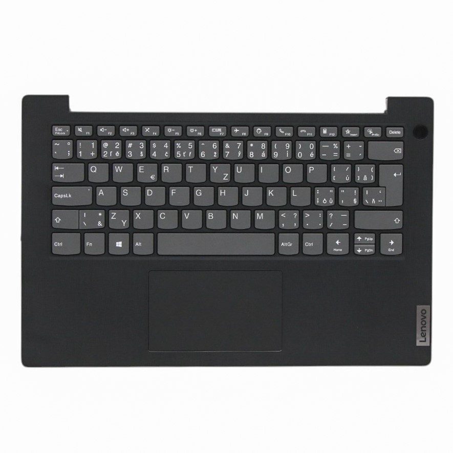 Lenovo 5CB1B96379 C-Cover with Czech/Slovakian Keyboard in Black for V14 G2-ITL and V14 G2-ALC
