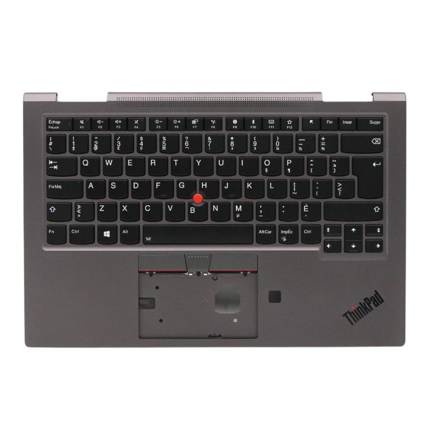 Lenovo 5M10V24837 C-Cover with Canadian French 058 Keyboard, Iron Grey, WLAN