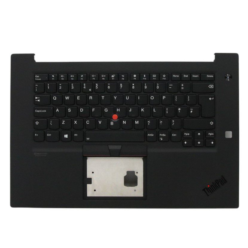 Lenovo 5M10W78903 C-Cover with UK English Keyboard for ThinkPad P1 Gen 2 and X1 Extreme 2nd Gen Laptops (20QT, 20QU, 20QV, 20QW)