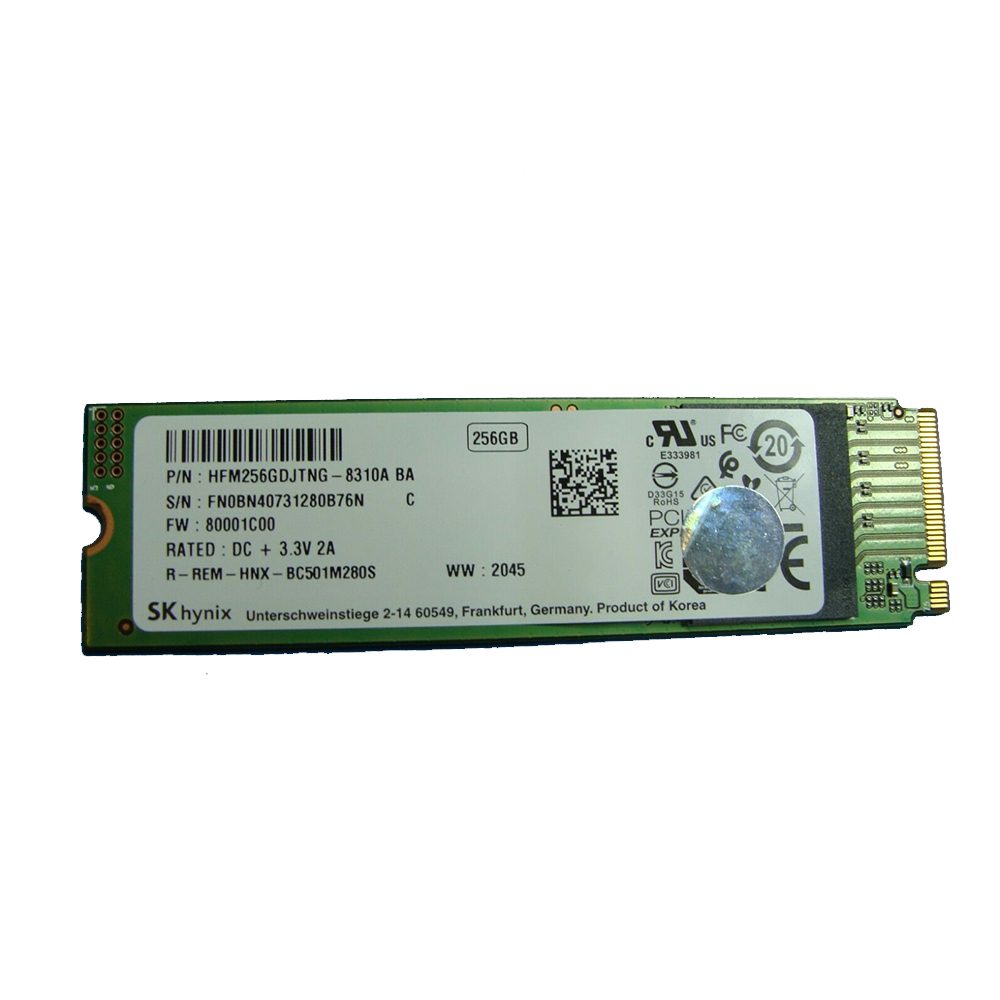 Q407IQ Original SK Hynix 256GB NVMe M.2 SSD For Asus ZenBook 14