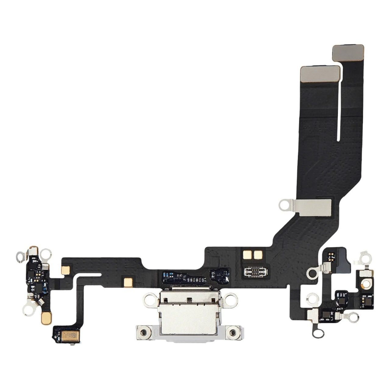 Premium Aftermarket Charging Port Flex Cable for 2025 iPhone 16e A3212 (White)