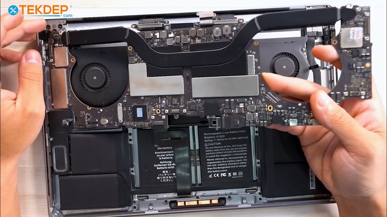 How to Replace a Faulty Logic Board – 15” MacBook Pro 2016–2017