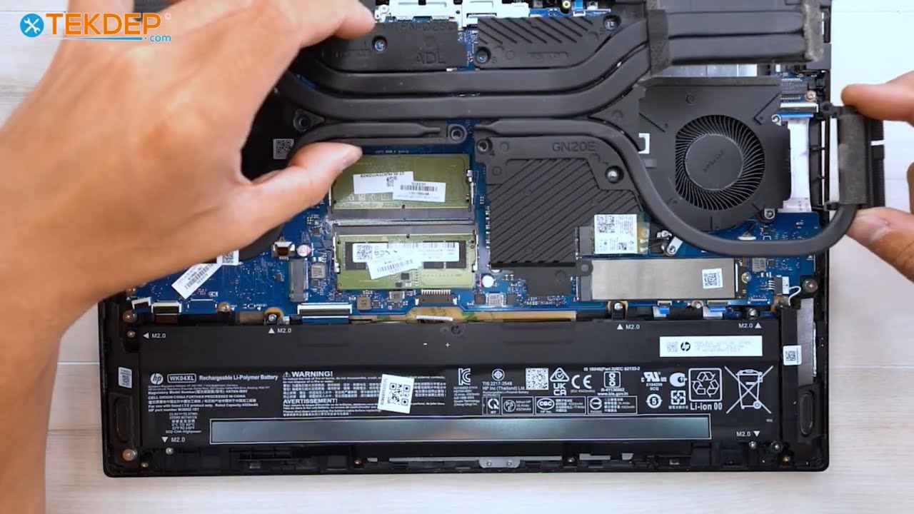How to Replace a Laptop Fan – HP OMEN Step-by-Step Repair Guide -