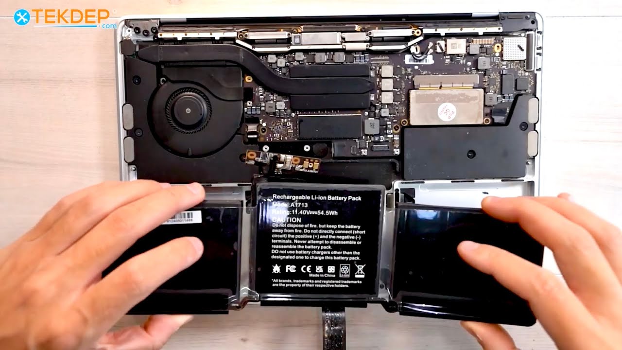 apple macbook pro 15 2017 battery replacement