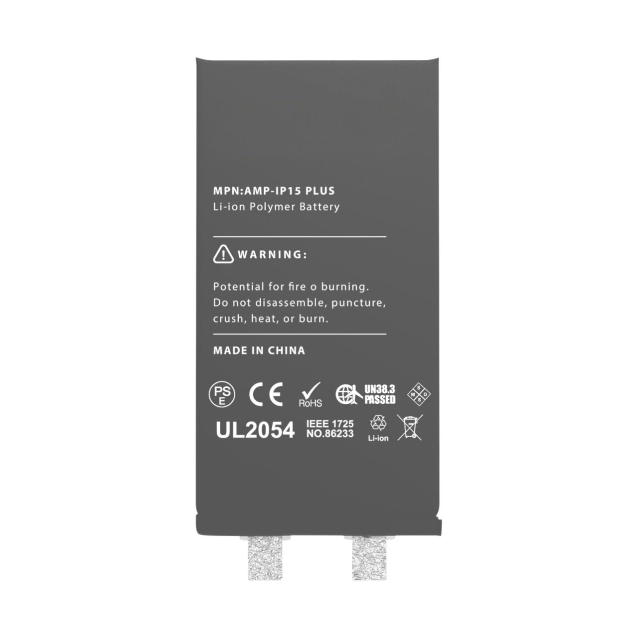 A2847 Aftermarket Battery 4700mAh for 2023 iPhone 15 Plus (Spot Welding Required)