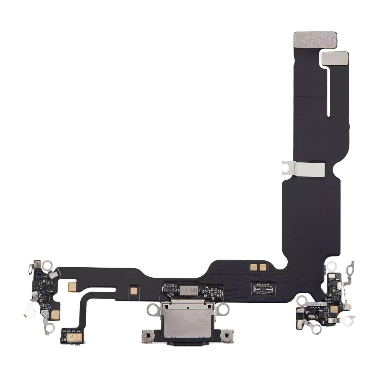 Aftermarket Black Charging Port Flex Cable for 2023 iPhone 15 Plus A2847