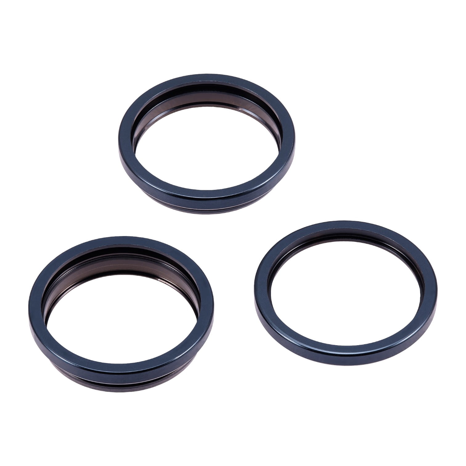 Aftermarket Blue Titanium Back Camera Bezel Ring for 2023 iPhone 15 Pro A2848