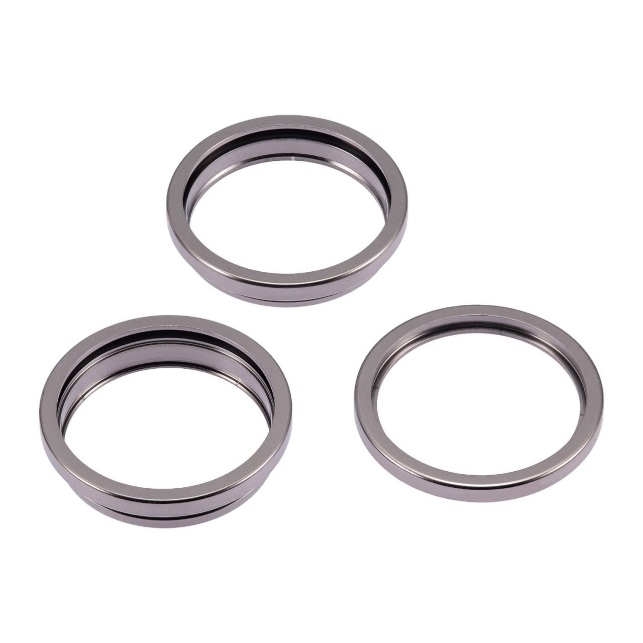 Aftermarket Natural Titanium Back Camera Bezel Ring for 2023 iPhone 15 Pro A2848