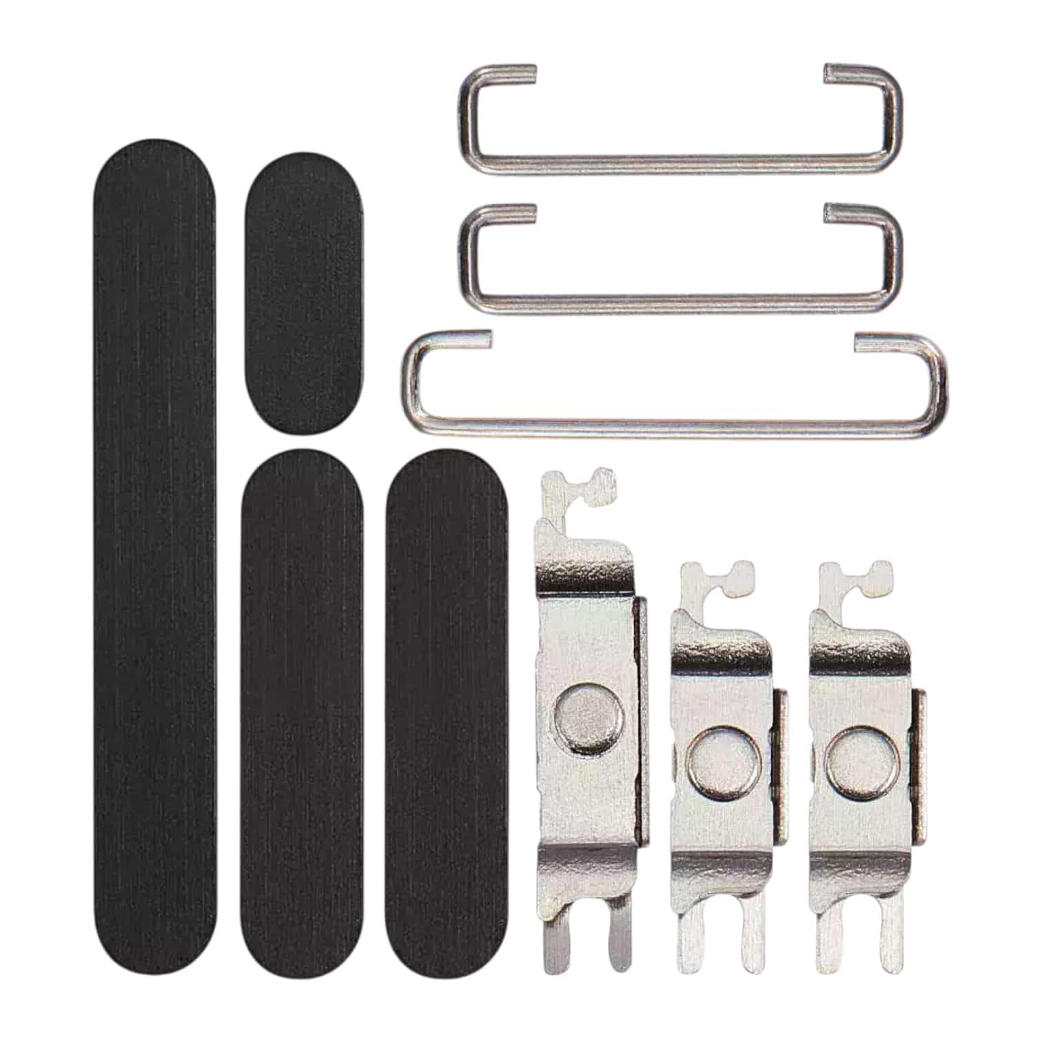 Aftermarket Black Titanium Hard Buttons for the 2023 iPhone 15 Pro A2848